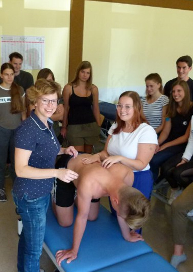 TKHF an der Physio-Schule in Bayreuth